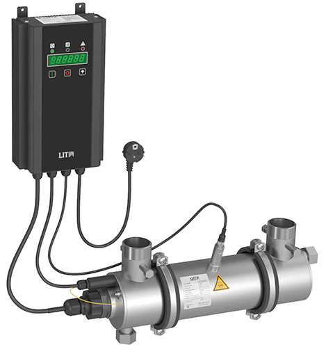 Серия  DUV PRO Оборудование с продольным обтеканием УФ-ламп водой