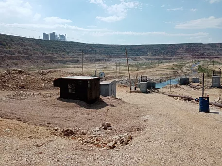 Замена насосов на известняковом карьере